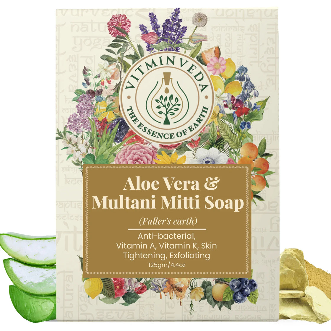 Multani Mitti Aloe Vera Soap Bar - 125gm