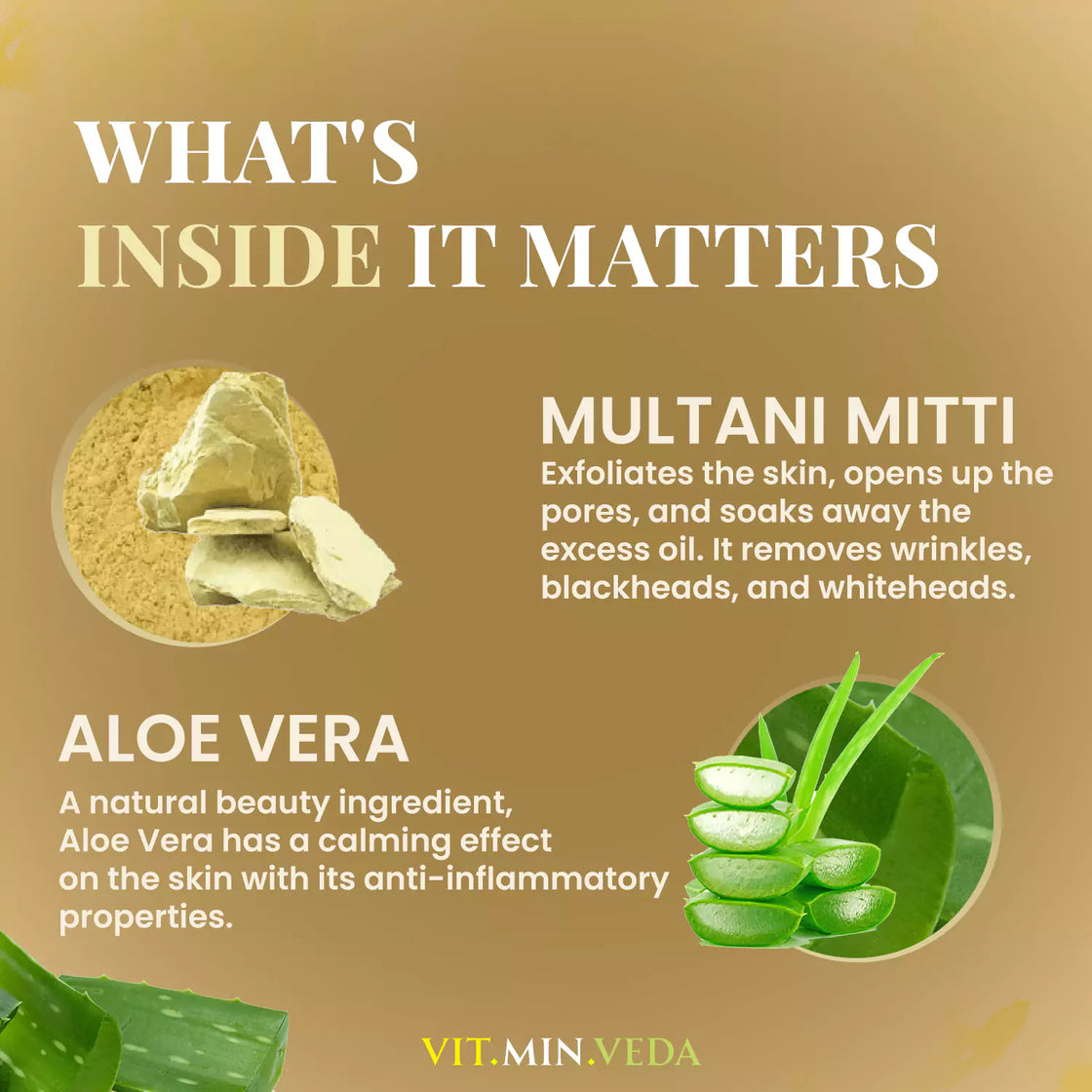 Multani Mitti Aloe Vera Soap Bar - 125gm