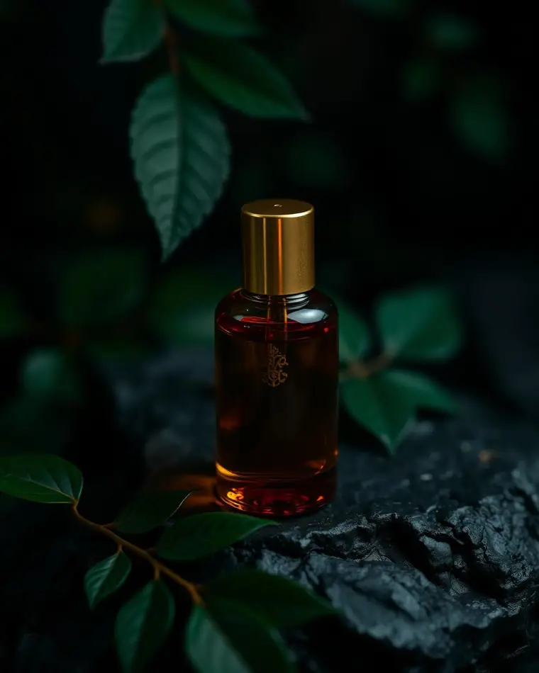 VITMINVEDA amber essential oil bottle