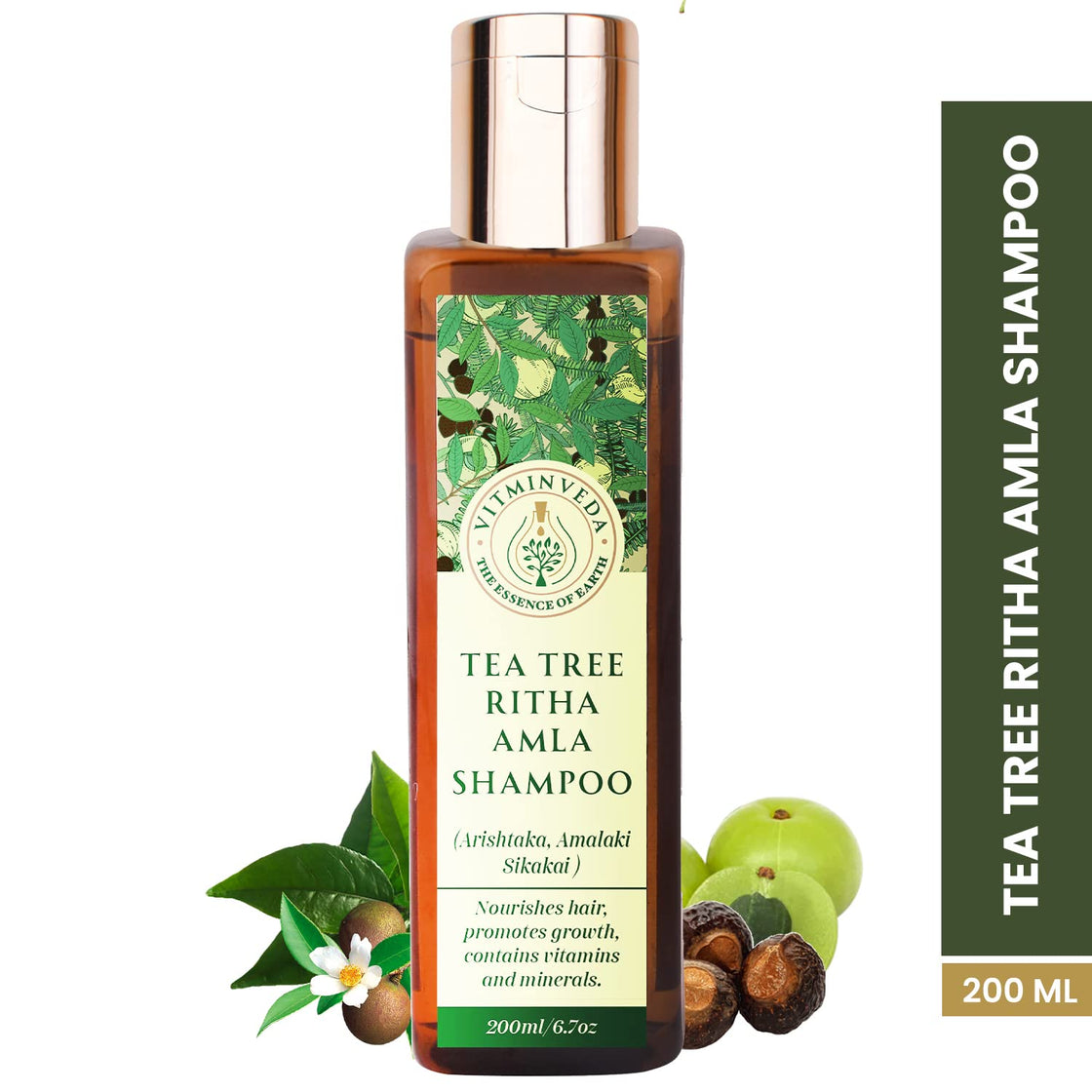 Tea Tree Ritha Amla Shampoo 200ml