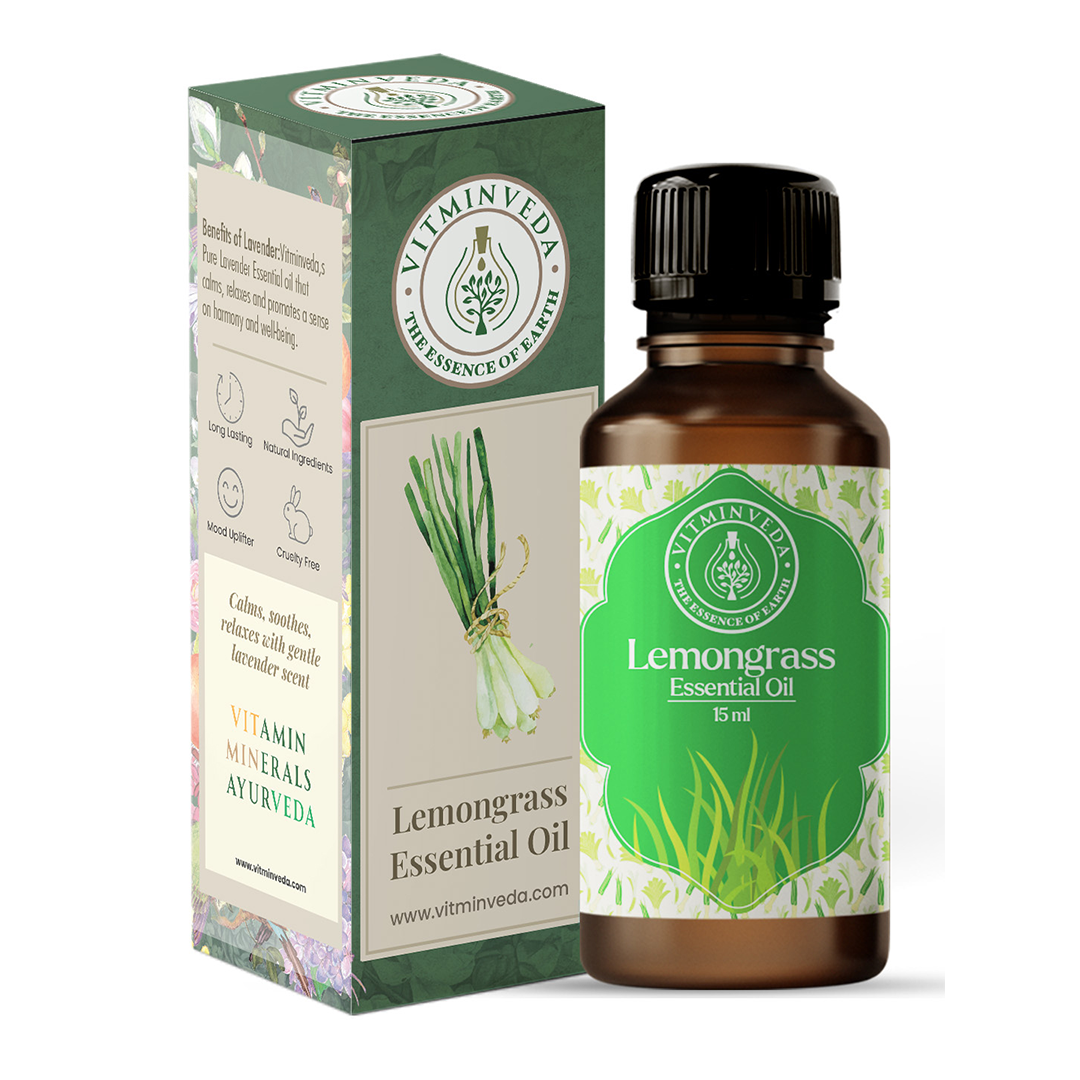 VITMINVEDA Lemongrass Essential Oil 10ml