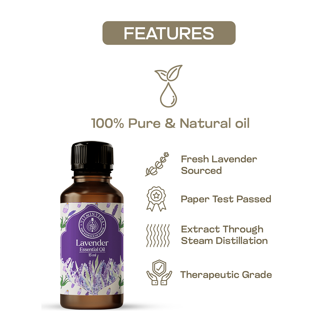 VITMINVEDA Lavender Essential Oil 10ml