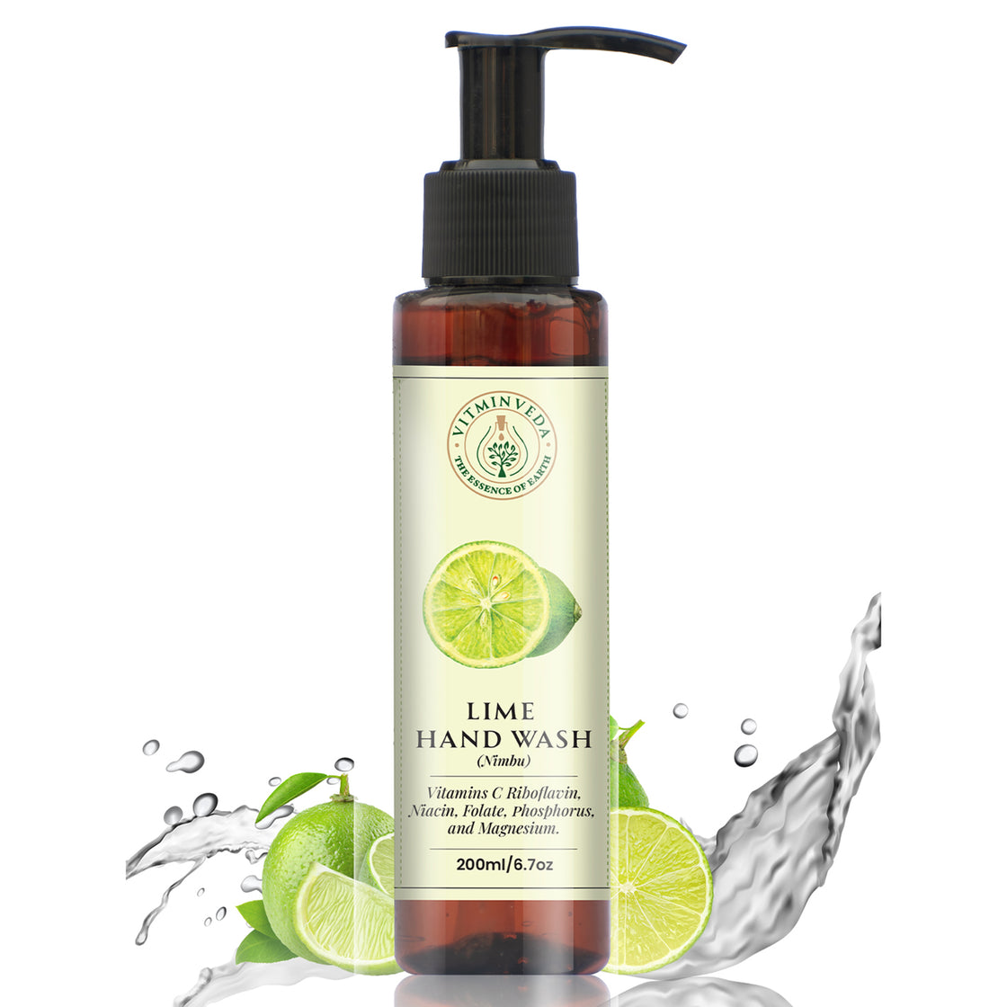 VITMINVEDA Lime Hand Wash 200ml