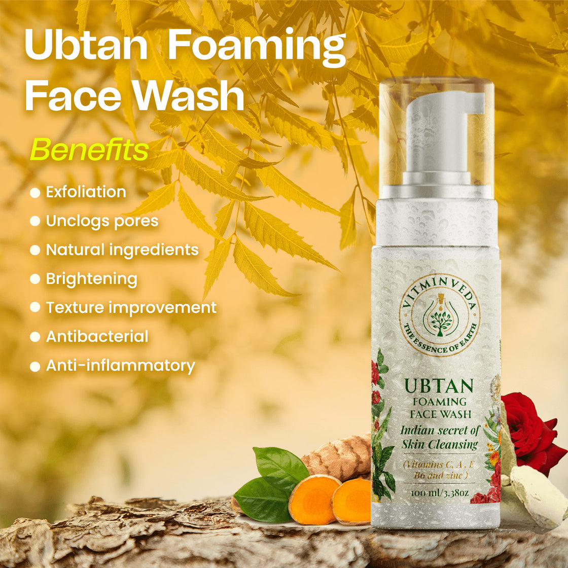 Ubtan Foaming Face Wash - 100ml