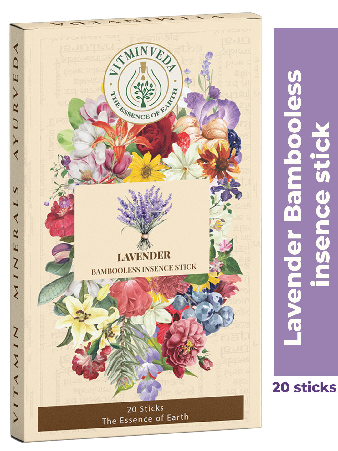 Lavender Bambooless Incense Stick