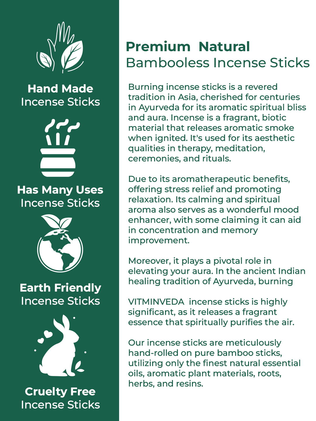 Mogra Bambooless Incense Stick