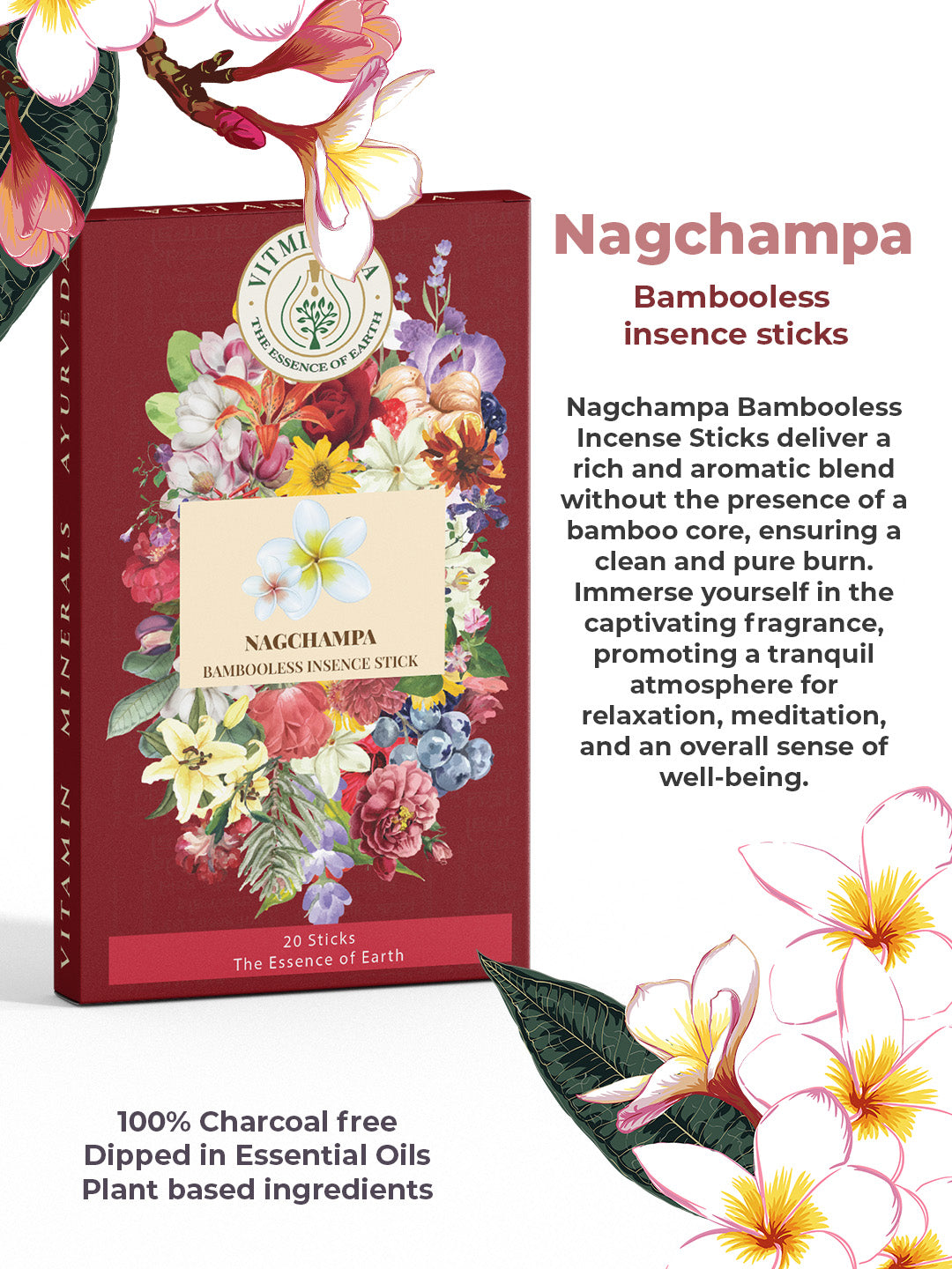 Nagchampa Bambooless Incense Stick