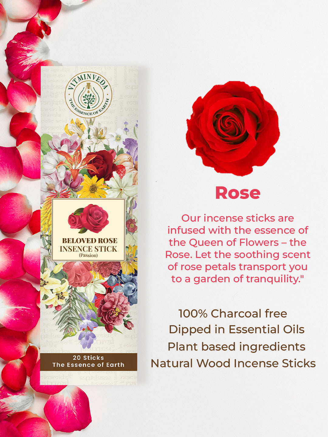 Rose Incense Stick