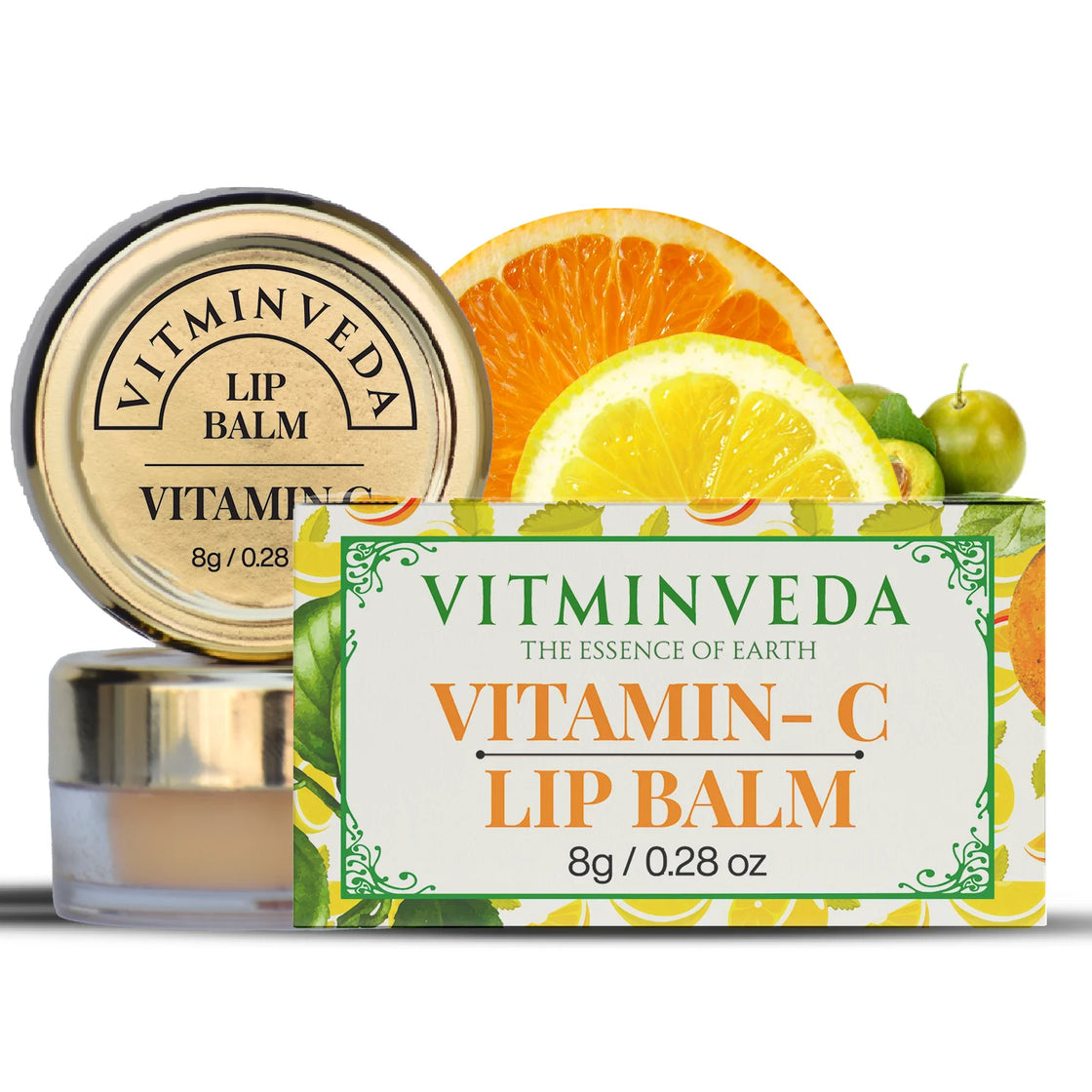 Orange Vitamin C Lip Balm - 8gm