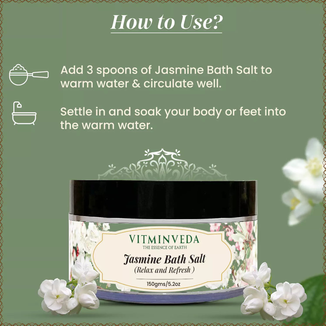 Jasmine Bath Salt - 150gm