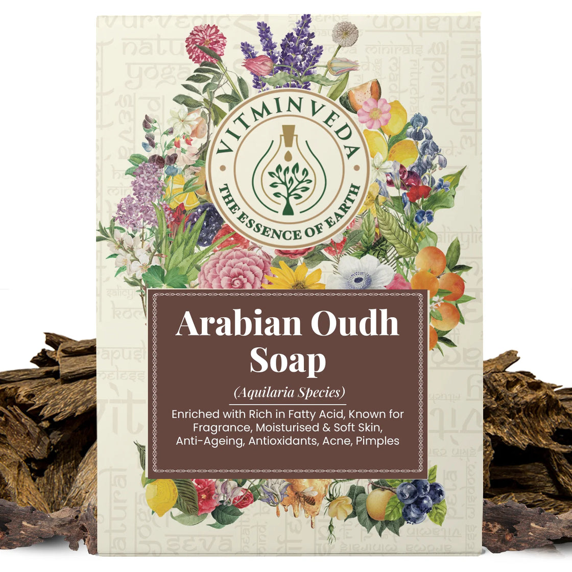 Oudh Herbal Soap Bar - 125gm