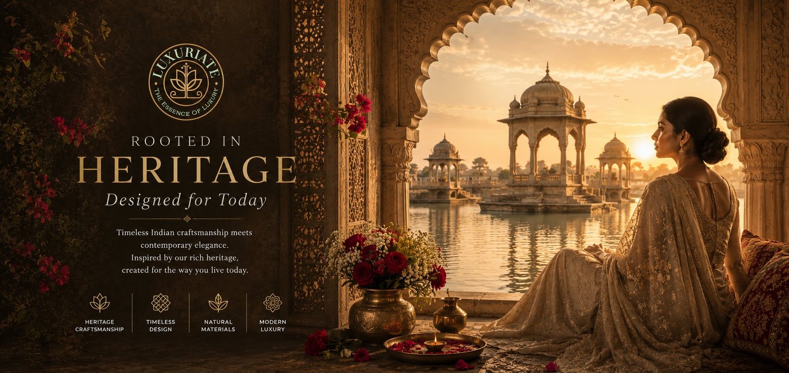 Luxuriate — Rooted in Heritage. Designed for Today.