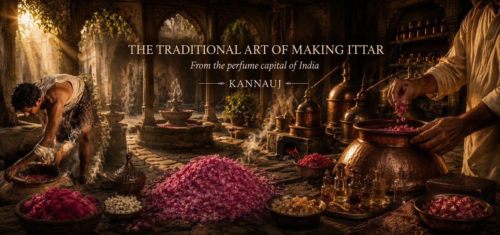 Luxuriate — The Traditional Art of Making Ittar, Kannauj