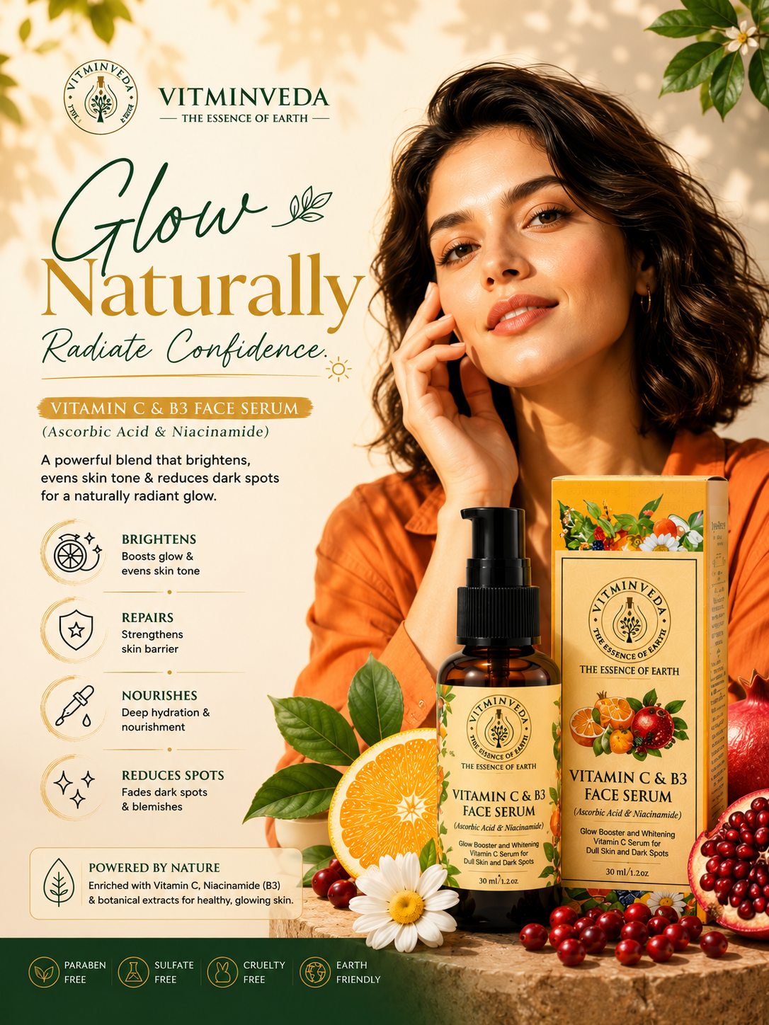 Vitamin C & B3 Glow Boost Serum