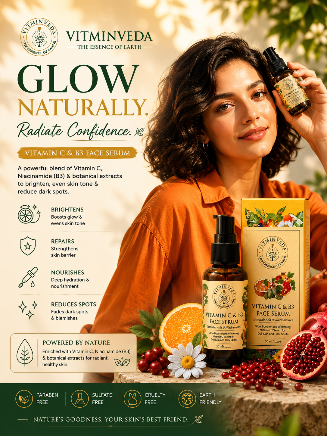 Vitamin C & B3 Face Serum