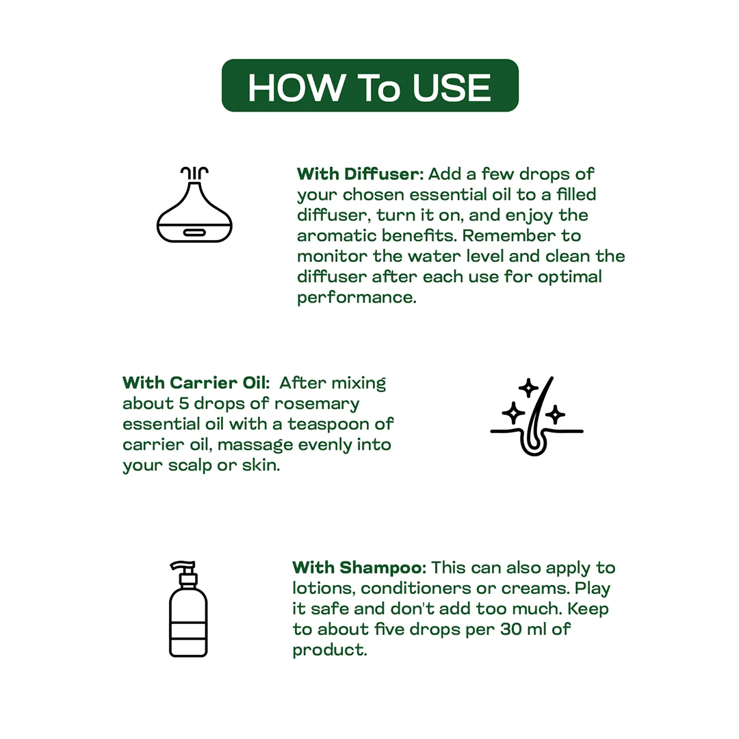 Rosemary Essential Oil 10ml - Image 4