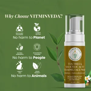 Tea Tree Salicylic Acid Foaming Face Wash - 100ml