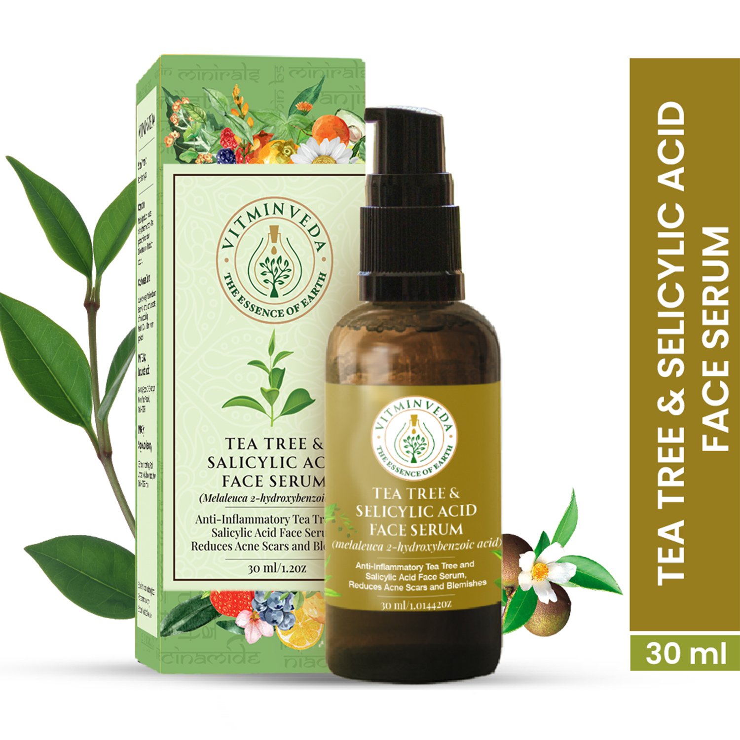 Tea Tree &amp;amp;amp; Salicylic Acid Face Serum - 30ml — View 5