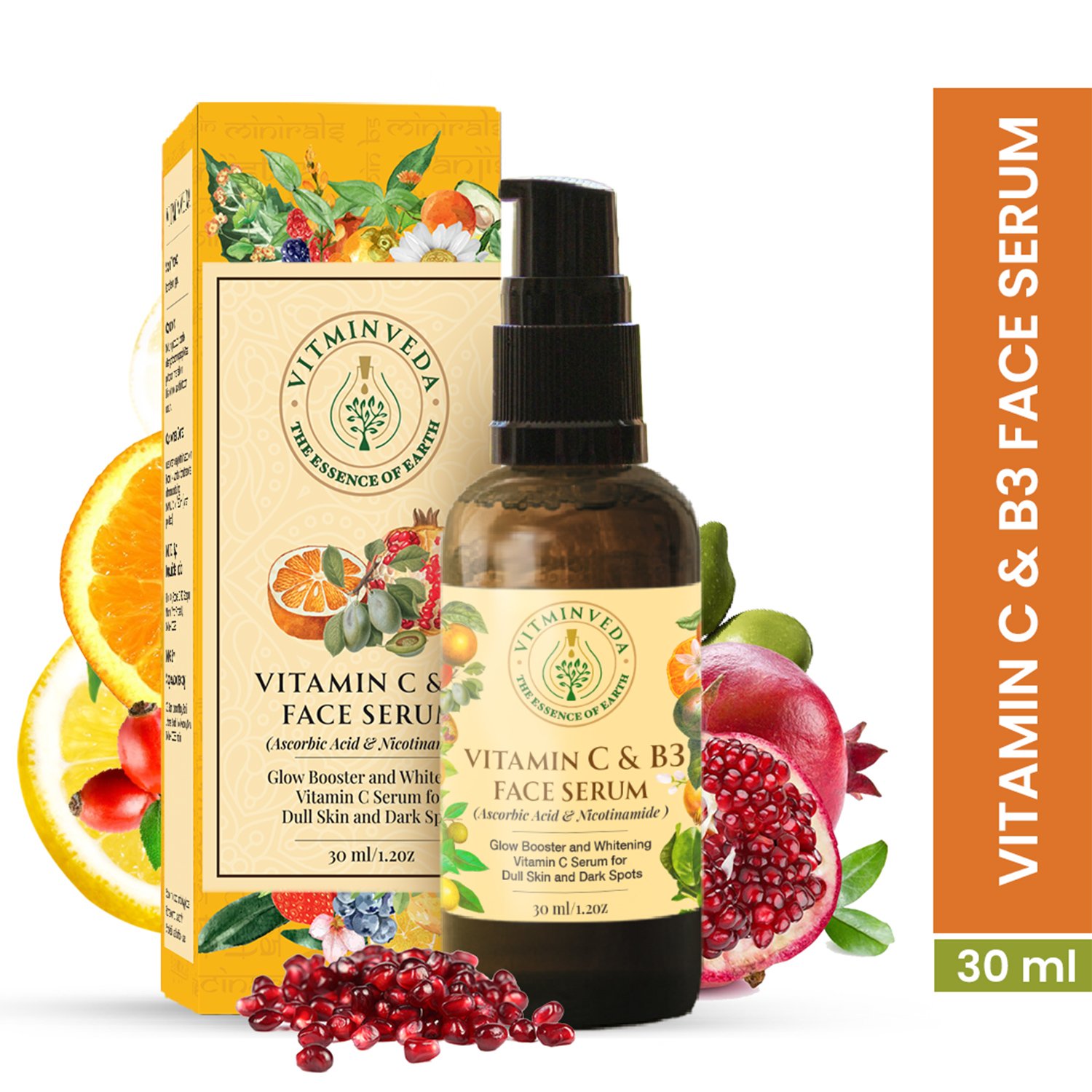 Vitamin C &amp;amp;amp; B3 Face Serum - 30ml — View 5