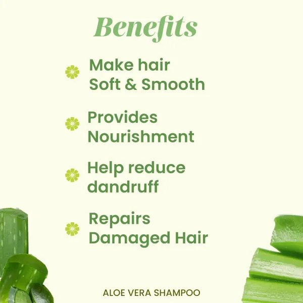 Aloe Vera Shampoo - 200ml - Image 17