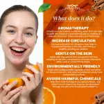 Orange and Cinnamon Soap Bar - 125gm — View 2