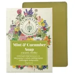 Cucumber and Menthol Herbal Soap Bar - 125gm