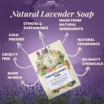 Lavender Herbal Soap Bar - 125gm — View 3